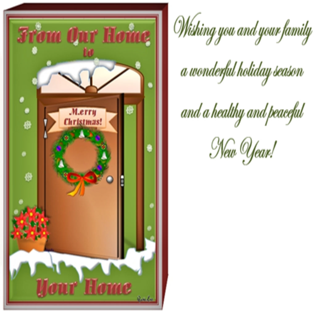 From Our Home to Your Home - Greeting Card