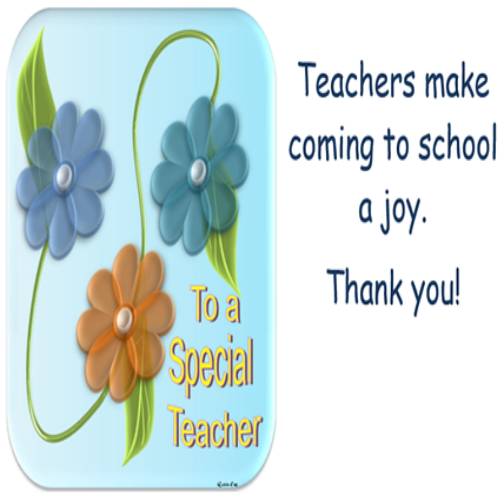 A Special Teacher - Greeting Card