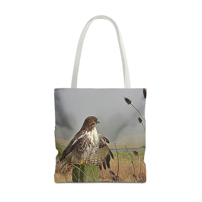 Tote Bag (AOP) - Red Tail Hawk