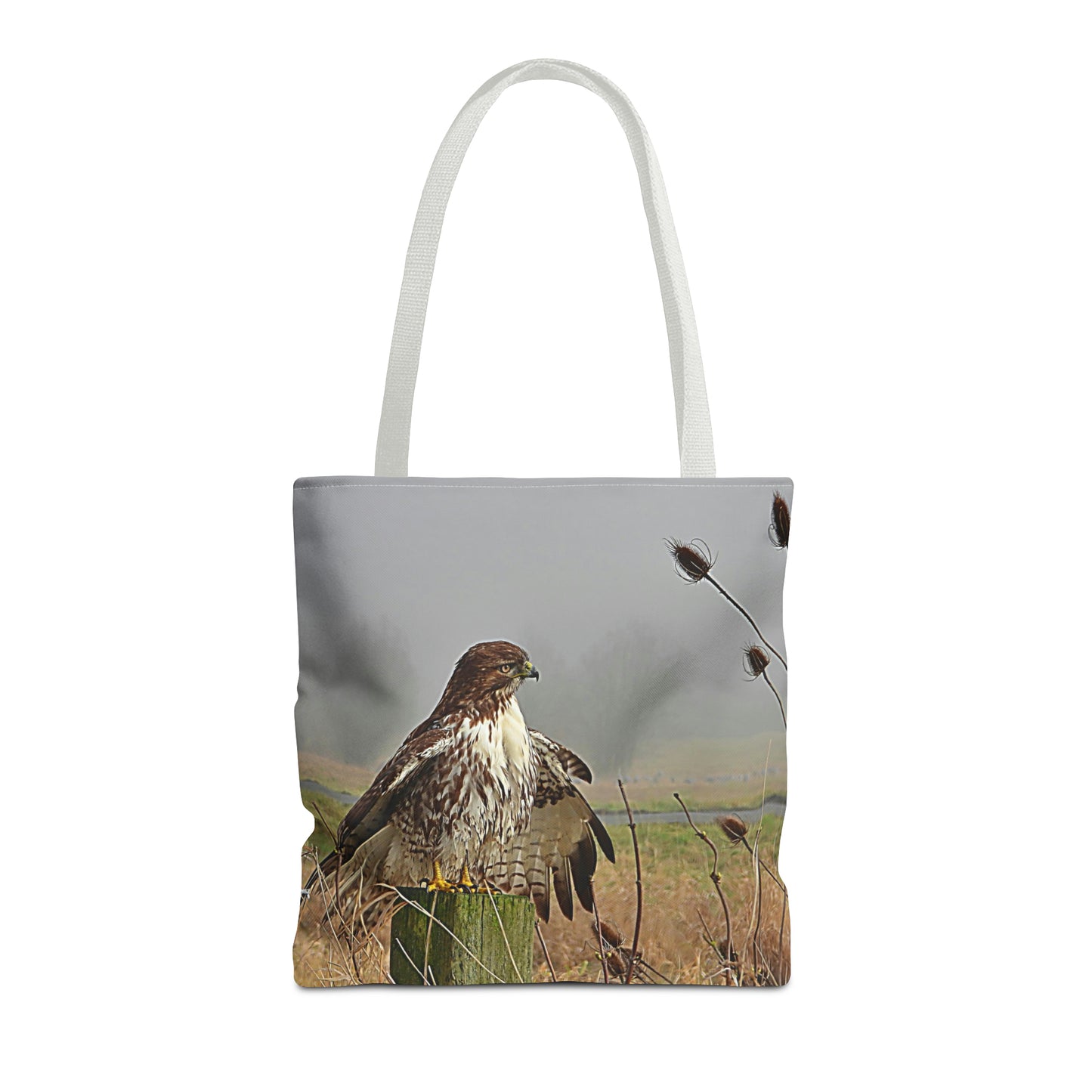 Tote Bag (AOP) - Red Tail Hawk