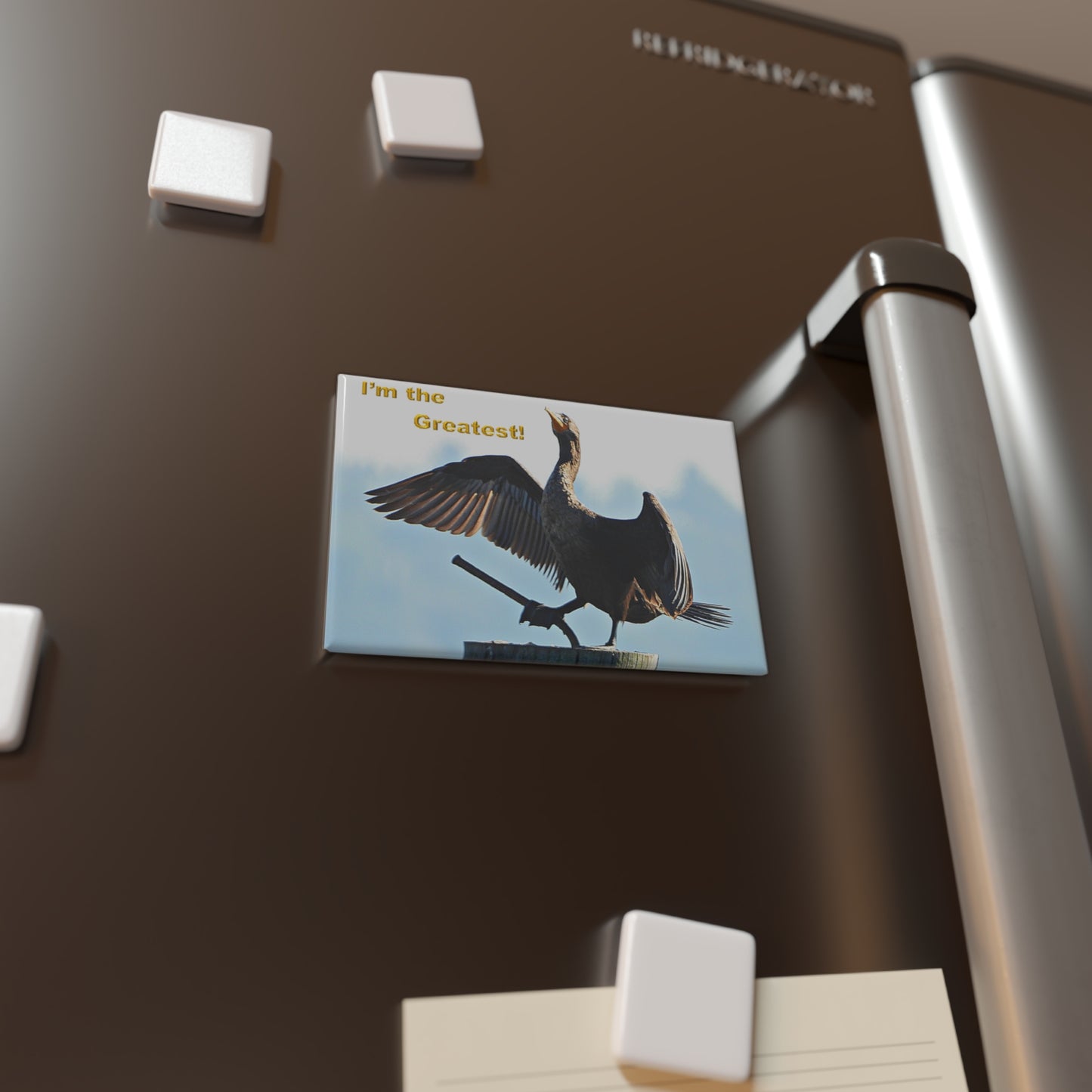 I'm the Greatest - Cormorant - Refrigerator Magnet