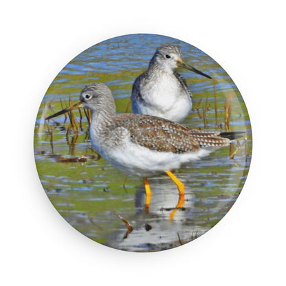 2 Yellow Legs - Refrigerator Magnet