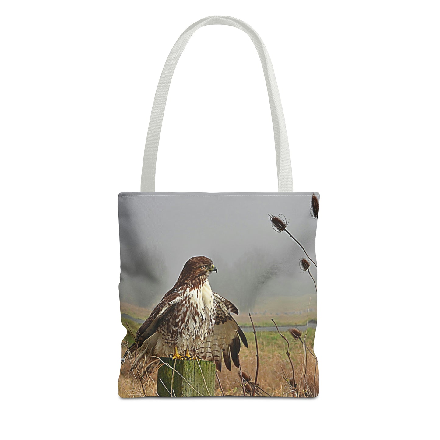 Tote Bag (AOP) - Red Tail Hawk