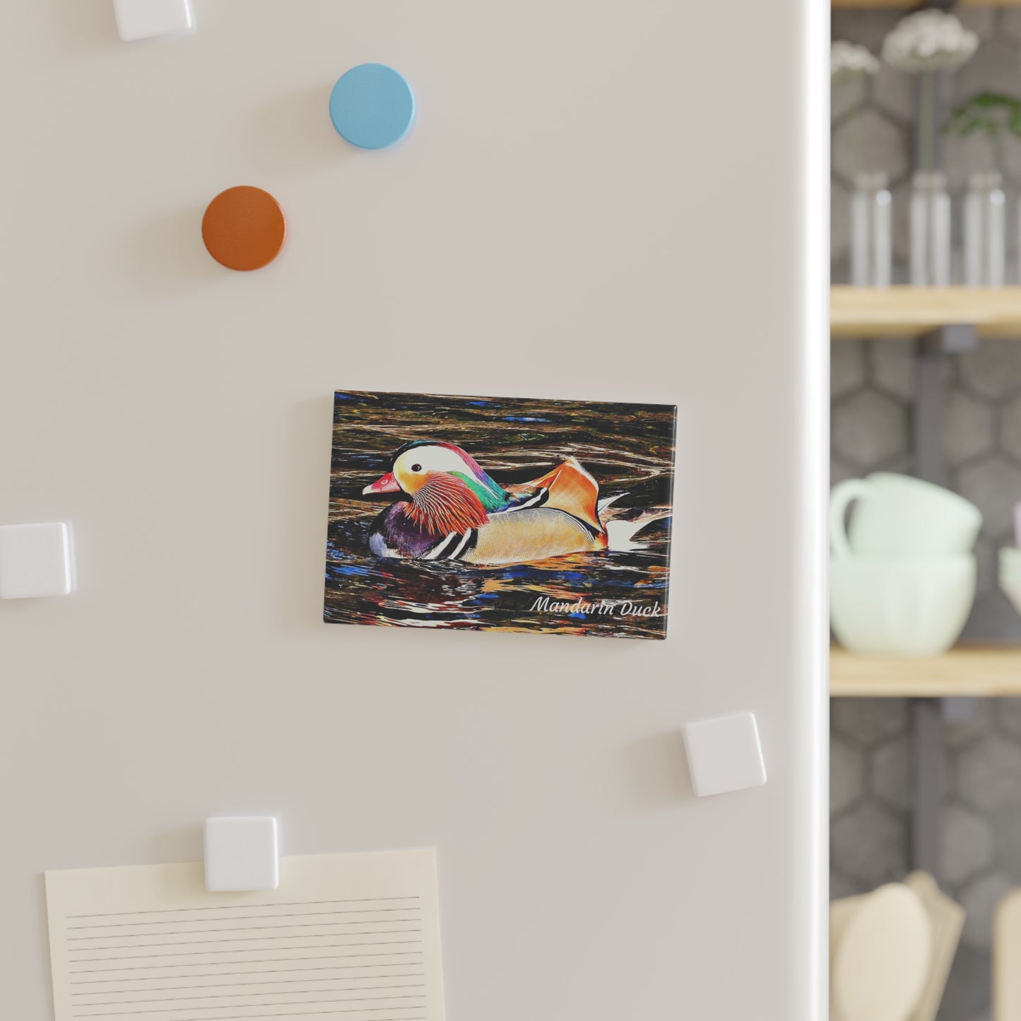 Mandarin Duck - Refrigerator Magnet