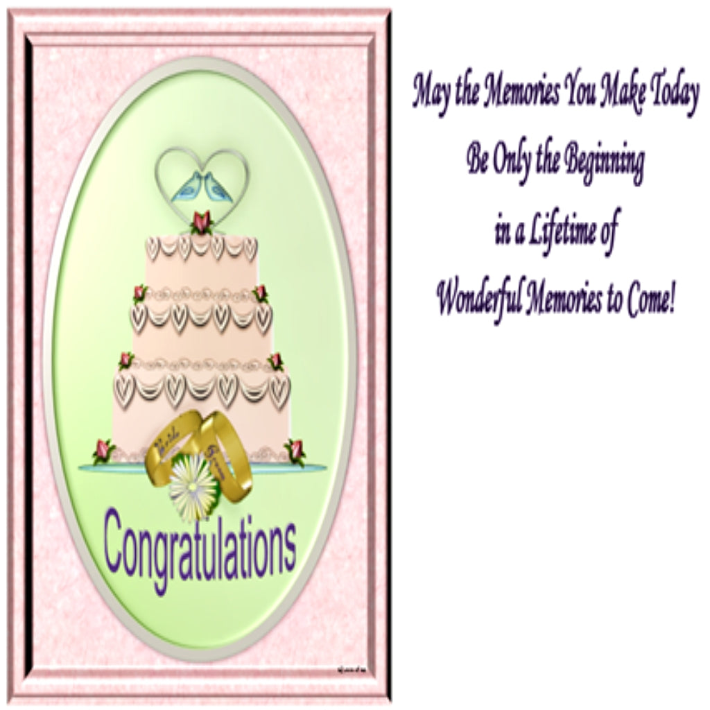 Dove Hearted Congratulations - Greeting Card