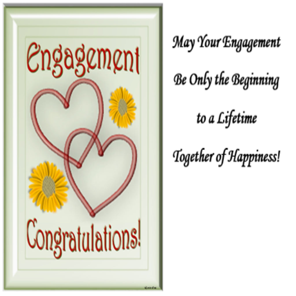 Engagement Congratulations - Greeting Card