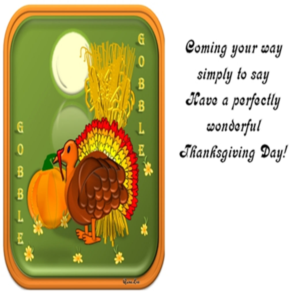 Gobble Gobble - Greeting Card