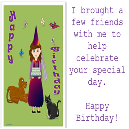 Happy Birthday Princess - Greeting Card