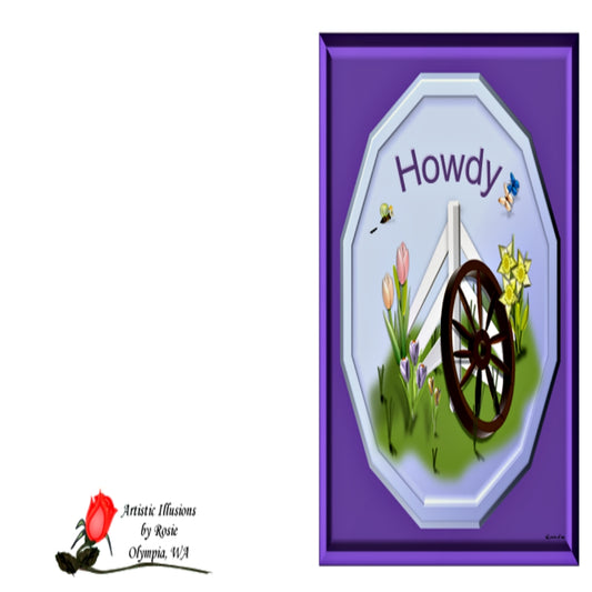 Howdy - Greeting Card