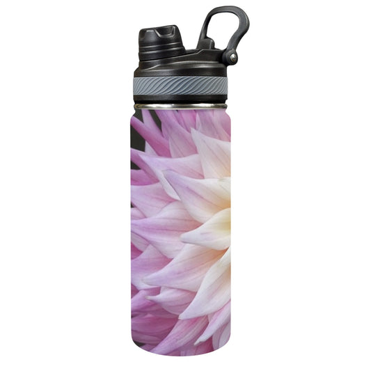 Pink Dahlia Water Bottle