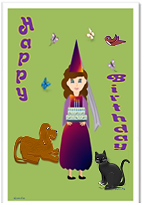 Happy Birthday Princess - Greeting Card