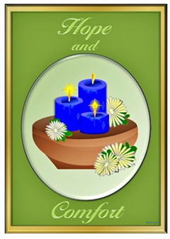 Hope and Comfort - Greeting Card